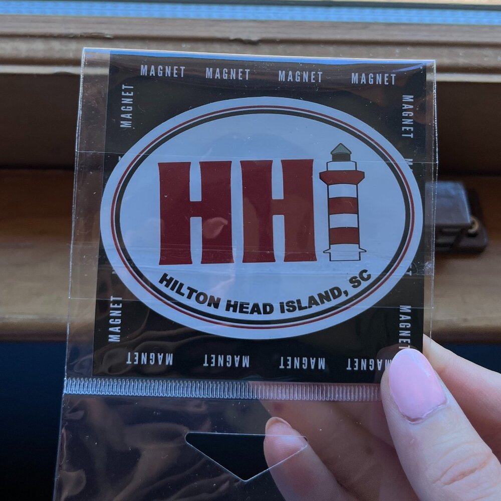100% WEATHER RESISTANT | Hilton Head Island Magnet
